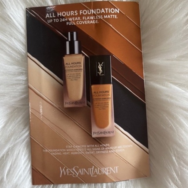 ONHAND YVES SAINT LAURENT ALL HOUR FOUNDATION Shopee Philippines