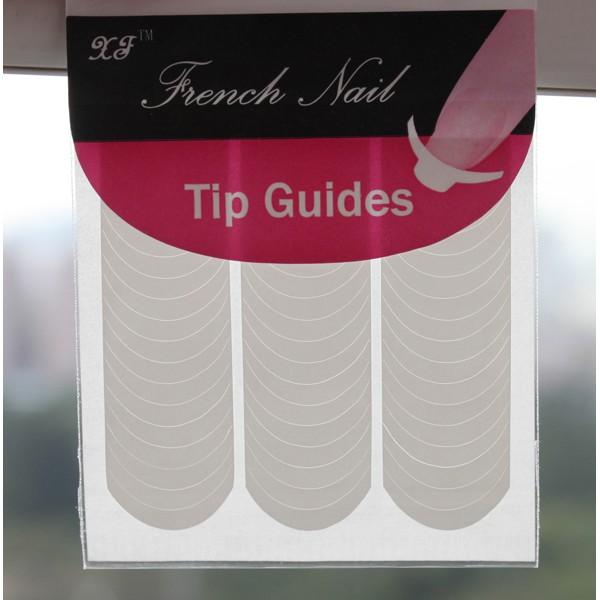 1 Sheet New French Nail Tip Guides Strip Nail Art Toes Manicure DIY