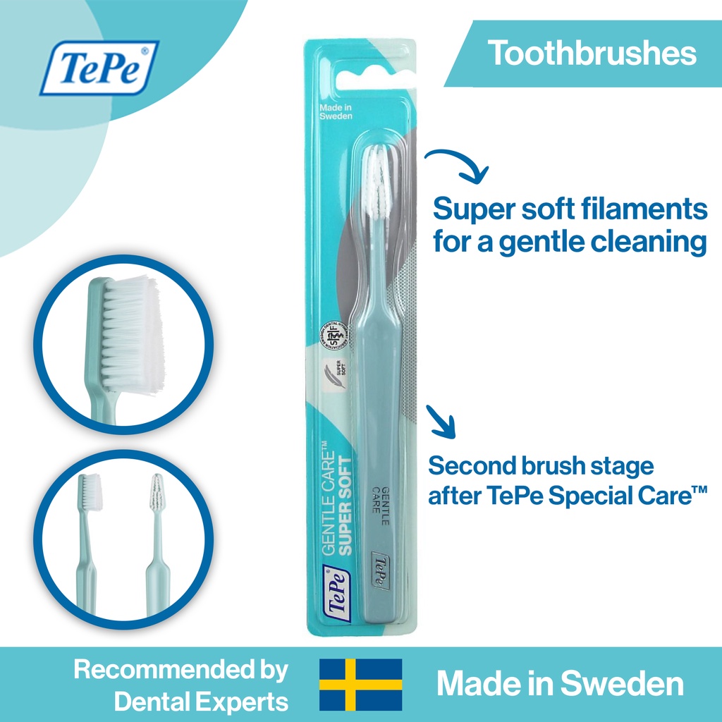 TePe Gentle Care™ Toothbrush | Shopee Philippines