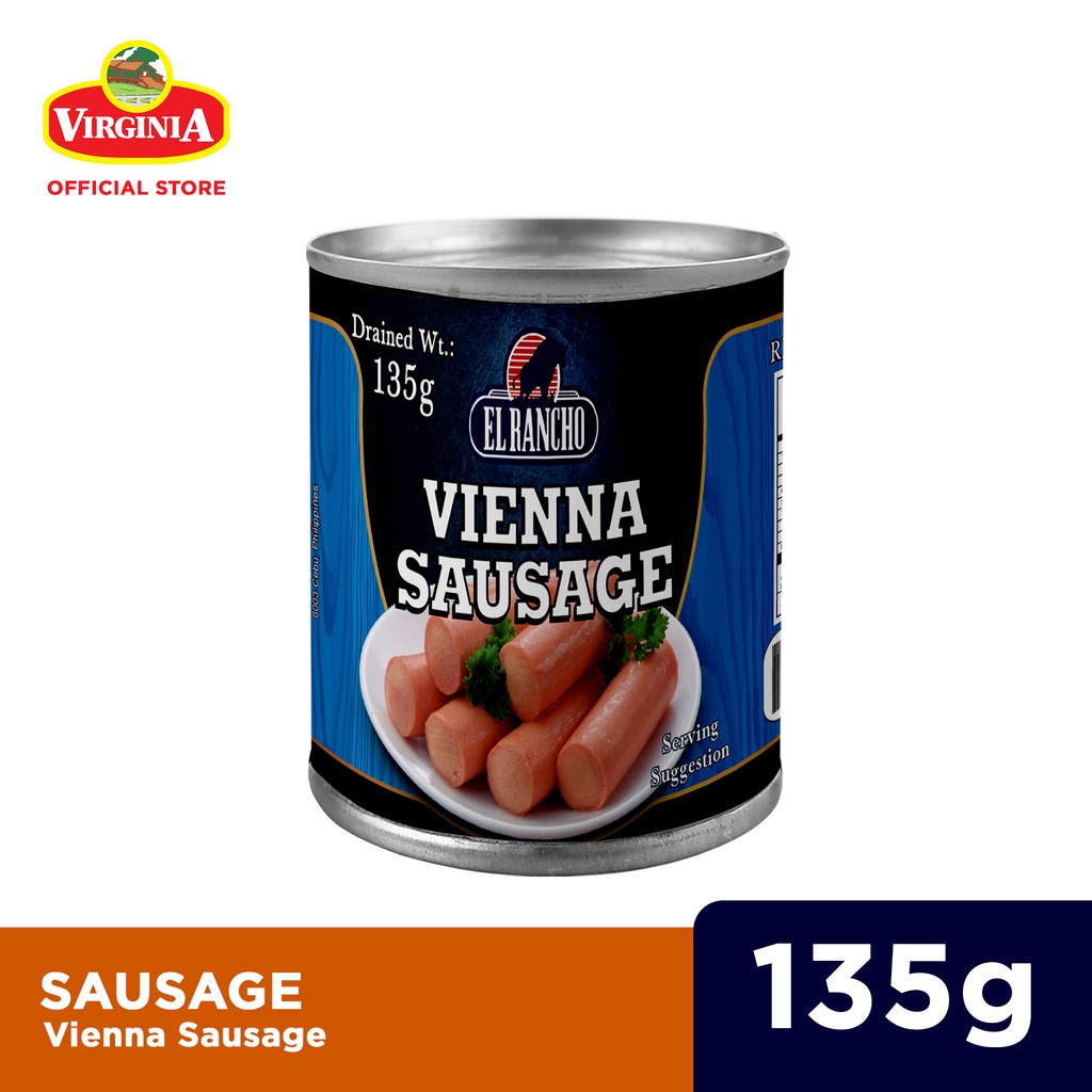 El Rancho Vienna Sausage 135g | Shopee Philippines