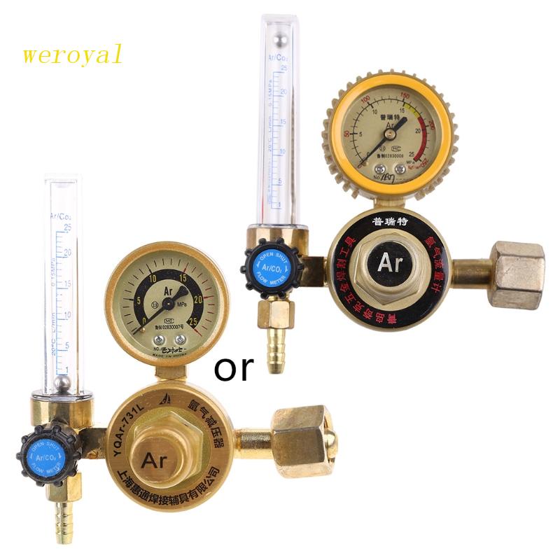 weroyal Argon CO2 Pressures Reducer G5/8" 025Mpa Tig Flow Meter