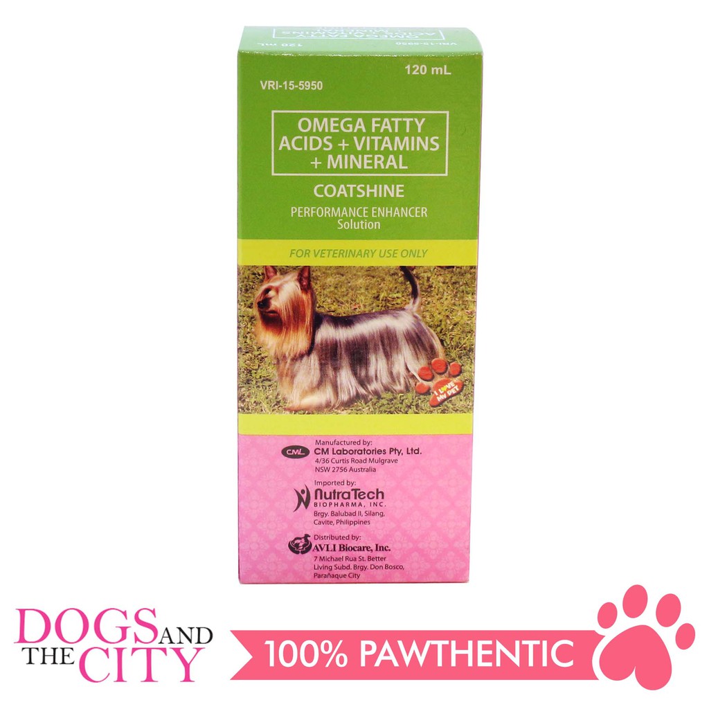 Coatshine Multivitamins Syrup for Pets, Dog and Cat 120mL Shopee Philippines