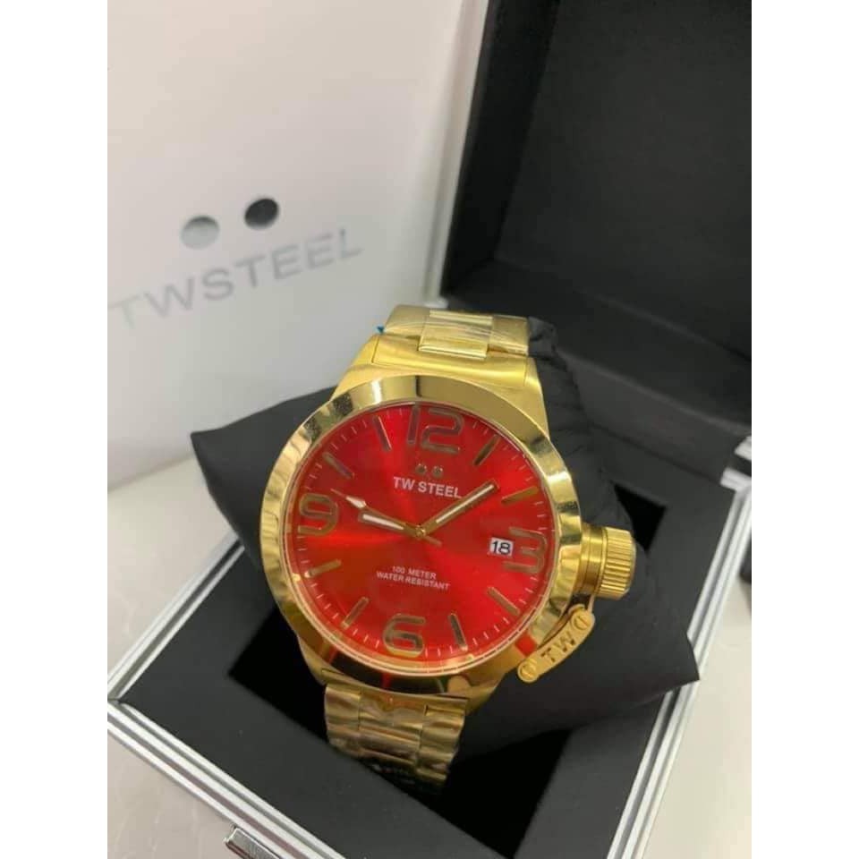 Original TW STEEL CLASSIC CANTEEN in Gold Edition Shopee Philippines