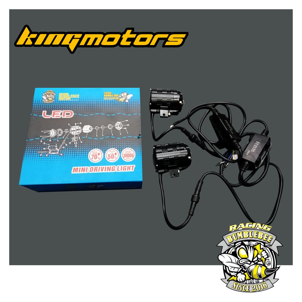 Racing Bumblebee Mini Driving Light (Blue Box) | Shopee Philippines