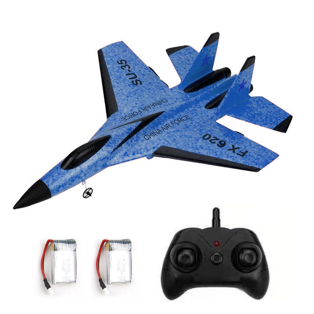 RC Airplane EPP Foam Fighter Remote Control SU-35 2.4G Remote Control ...