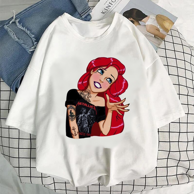 Snow White t shirt women tumblr kawaii streetwear harajuku kawaii ...