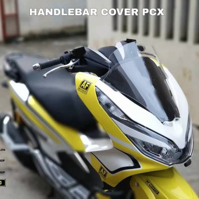 LOKAL Cover stir honda pcx Local 2018 cover Handlebar handle bar pcx Shopee Philippines