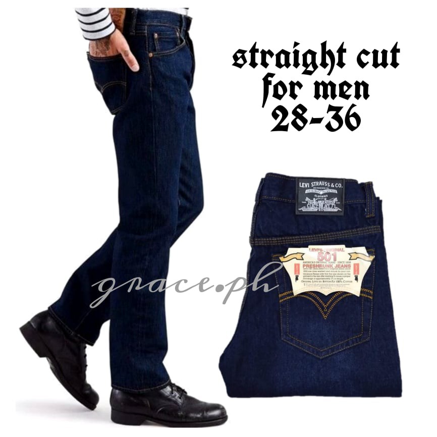 Levis 501 2024 straight cut