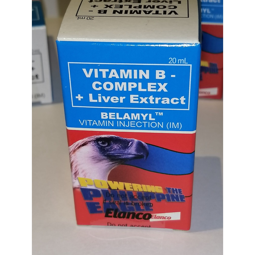 Belamyl 10ml Vitamin B Complex + Liver Extract / for Gamefowl