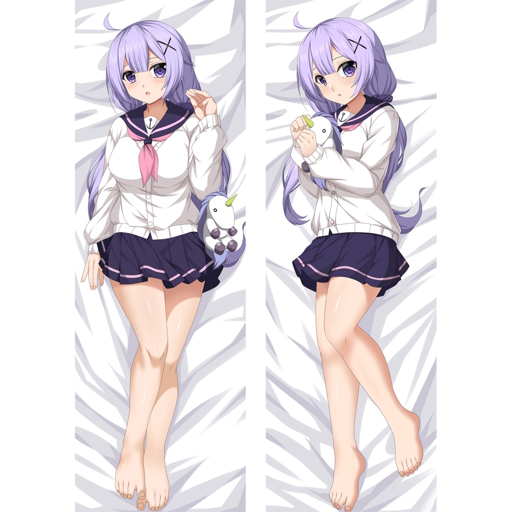 60x180cm Game Azur Lane Dakimakura Otaku Hugging Body Pillow Case Peach Skin Fullbody 2 Side 9896