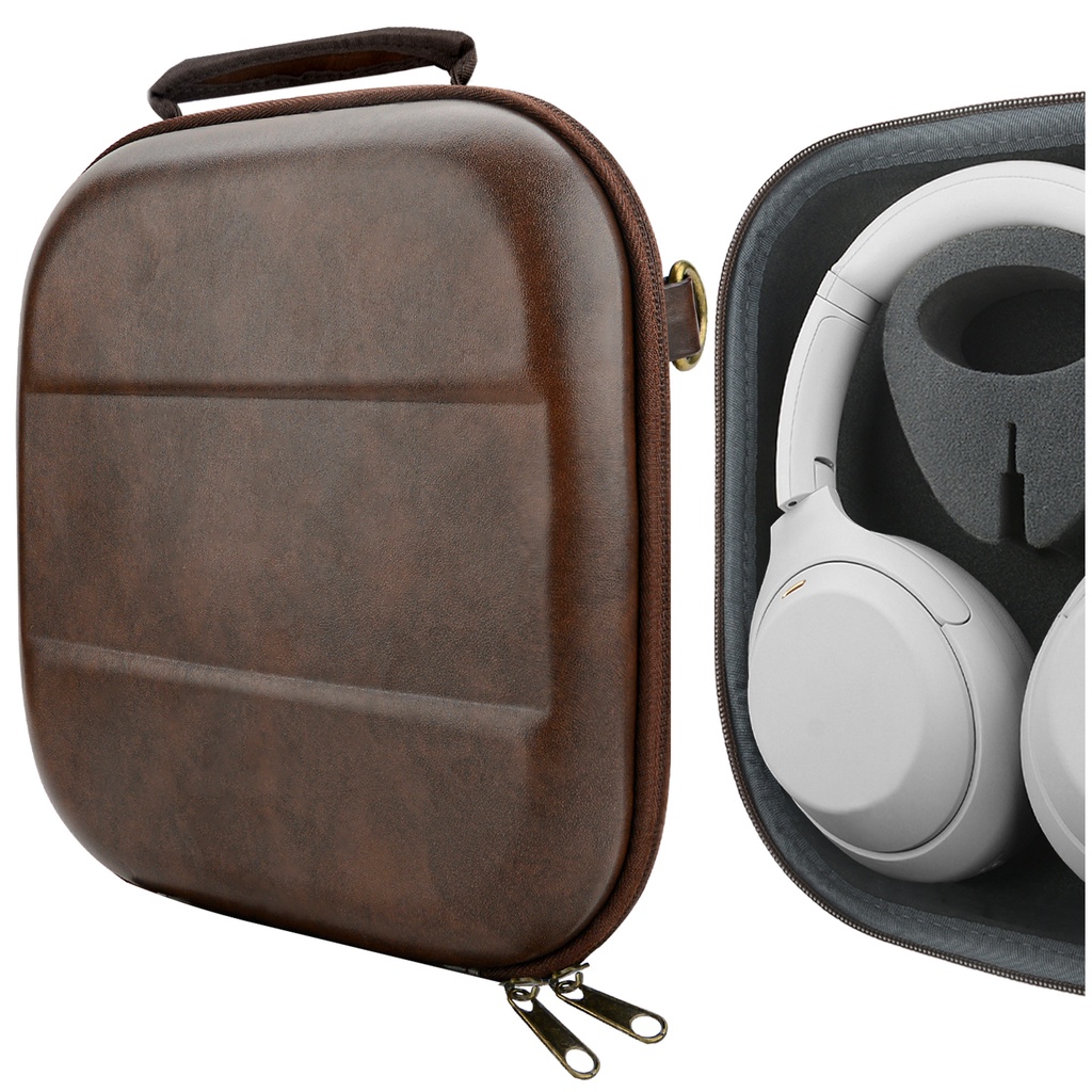 Geekria Headphone Case For Lay Flat Over Ear Headphones Compatible With Sony Wh 1000xm5 Wh 2530