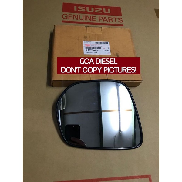 Original dmax 4JK 4JK1 MUX rearview mirror | Shopee Philippines