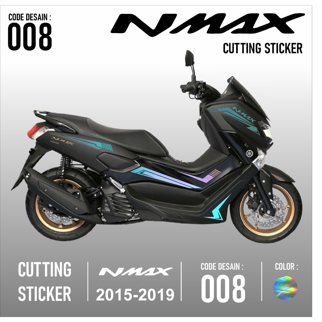 Cutting Sticker Nmax - Motorcycle Accessories Sticker Yamaha Nmax Old ...