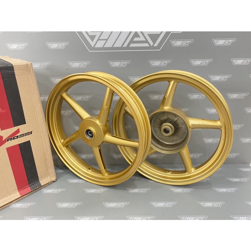 ROSSI SANCA RIMS BEAT / VARIO 110 SIZE 185/215X14 INCH GOLD | Shopee ...
