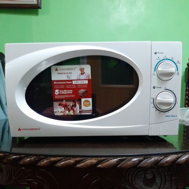 hanabishi microwave oven hmo 20g 2