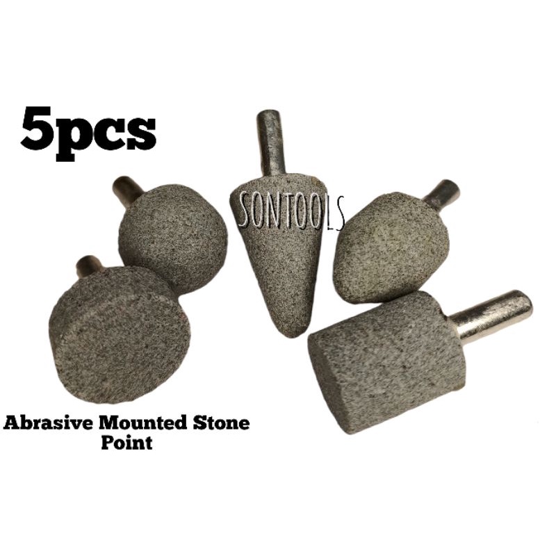Abrasive Mounted Stone Point 5pcs | Shopee Philippines