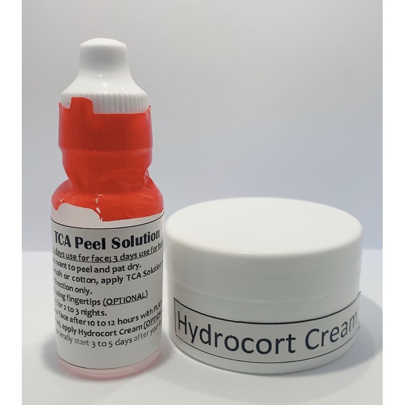 TCA Peel 20% 20ml and Hydrocort Cream | Shopee Philippines