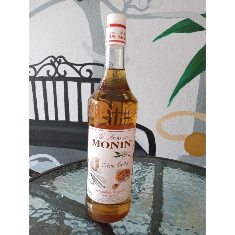 Monin Creme Brulee Syrup 1 Liter (product on-hand)