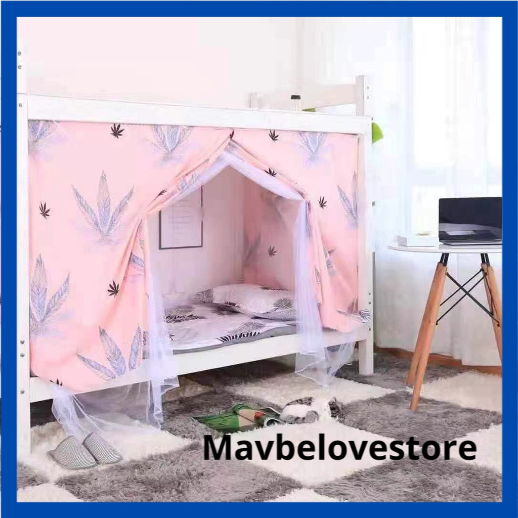 Mosquito Net Bed Curtain For Double Deck Shopee Philippines   09e986cbc9703cf3a56120df87dd06bc