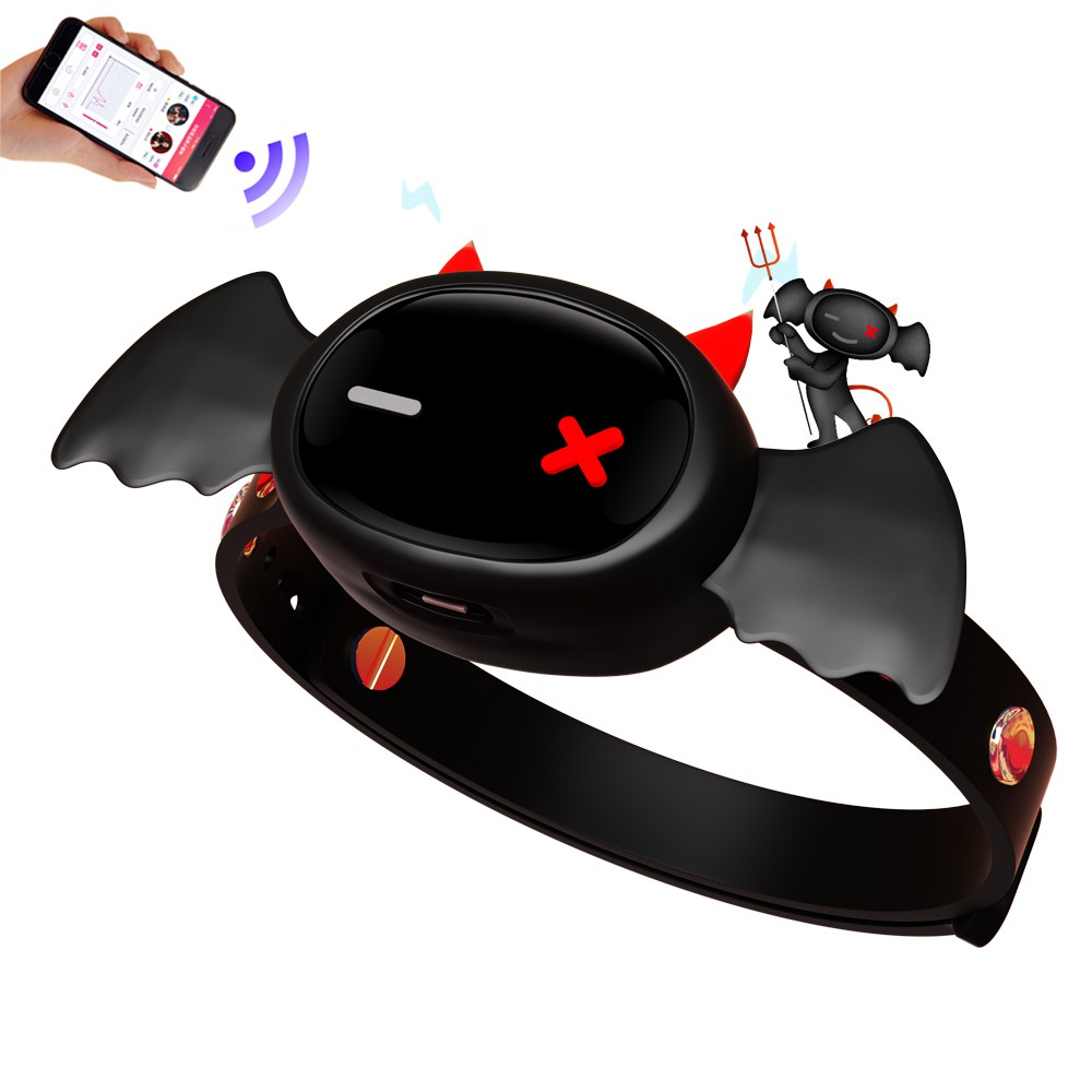 Electric Shock Collar QIUI Little Devil App Control Choker Bdsm Bondage  Toys Erotic Games For Adults | Shopee Philippines