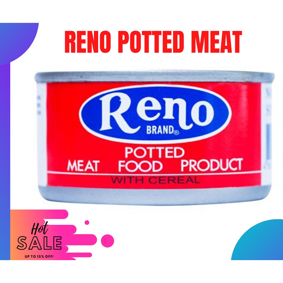 Reno Potted Meat Spread, 85g Shopee Philippines