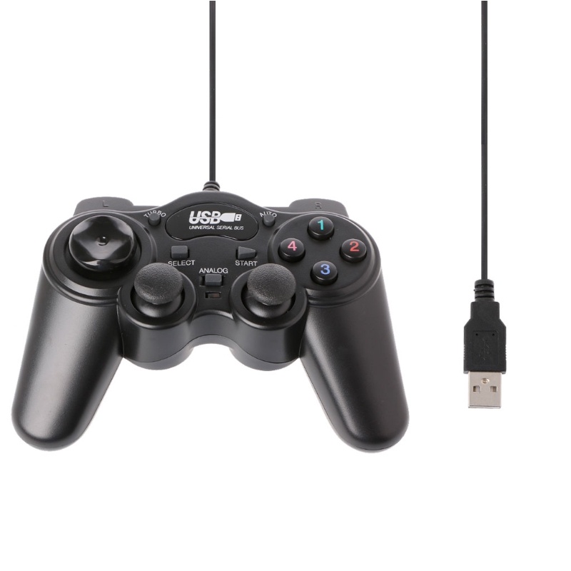 Cons Wired USB PC Game Controller For Windows 98 ME 2000 XP For PC ...