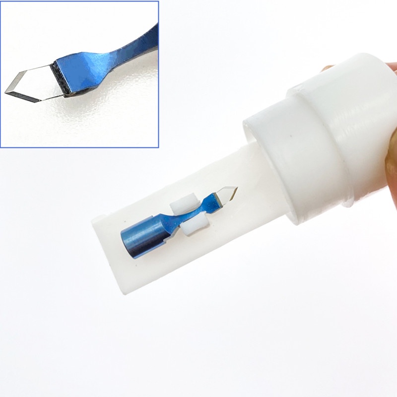 Sapphire blades Keratome Knife Blade elbow double lancet Ophthalmic