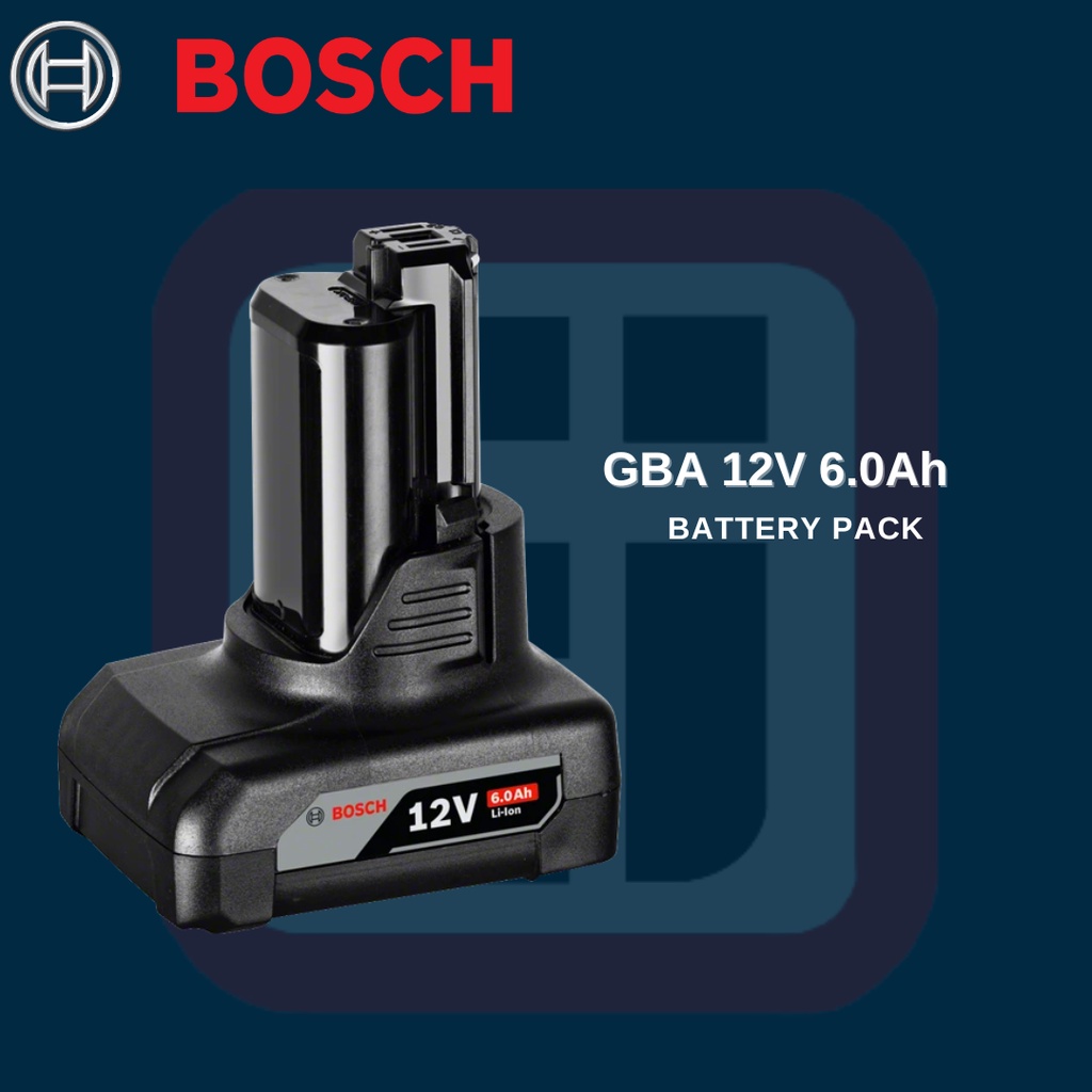Bosch GBA 12V 6.0Ah Professional Battery Pack | Shopee Philippines