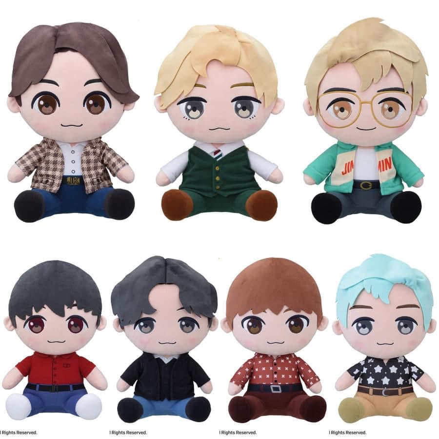 [OFFICIAL] BTS TinyTan Dynamite & Butter Version Sitting Nuigurumi ...