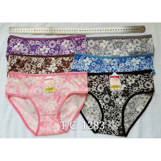 12 PCS floral girl Panty Underwear for Teens/ adult S size