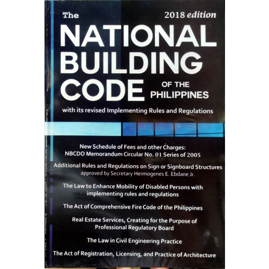 NATIONAL BUILDING CODE | Shopee Philippines