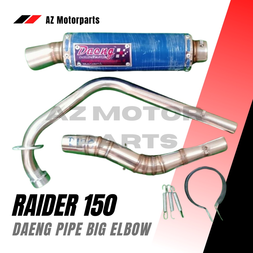 Daeng Pipe for RAIDER 150 (Big Elbow) | Shopee Philippines