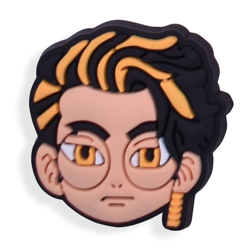 Jibbitz Anime Clover Jibbits for croc Anime Character Shoe Charms Pin