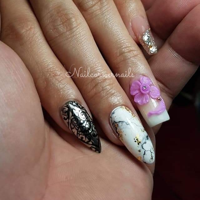 Nailcornernails Glitter Polygel Starlet Edition