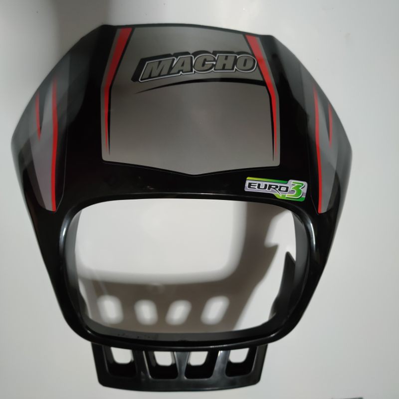 head light cowling or headlight flaring for MACHO (Rusi) | Shopee ...