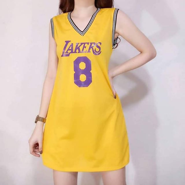 Plus size lakers jersey 2024 dress