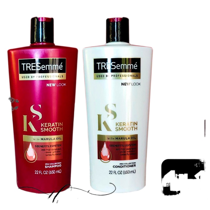 Tresemme Shampoo and Conditioner Set (new look) with Marula Oil 650ml