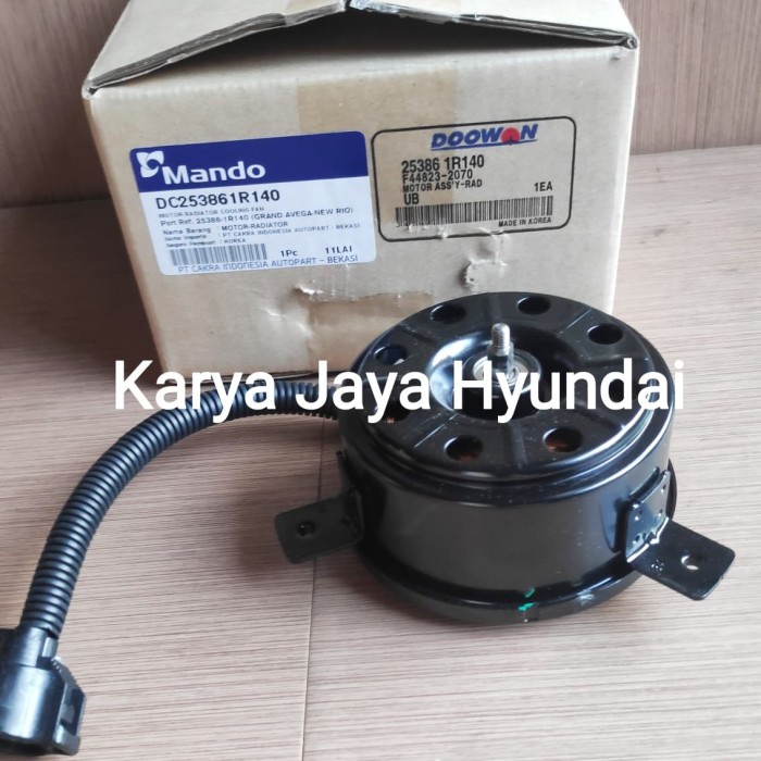 Hyundai Grand Avega Kia All New Rio radiator fan Motor (Code A006