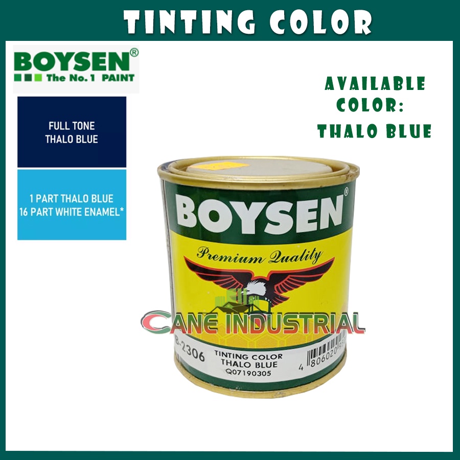 Boysen Tinting Color 1 4 Hansa Yellow Thalo Blue 