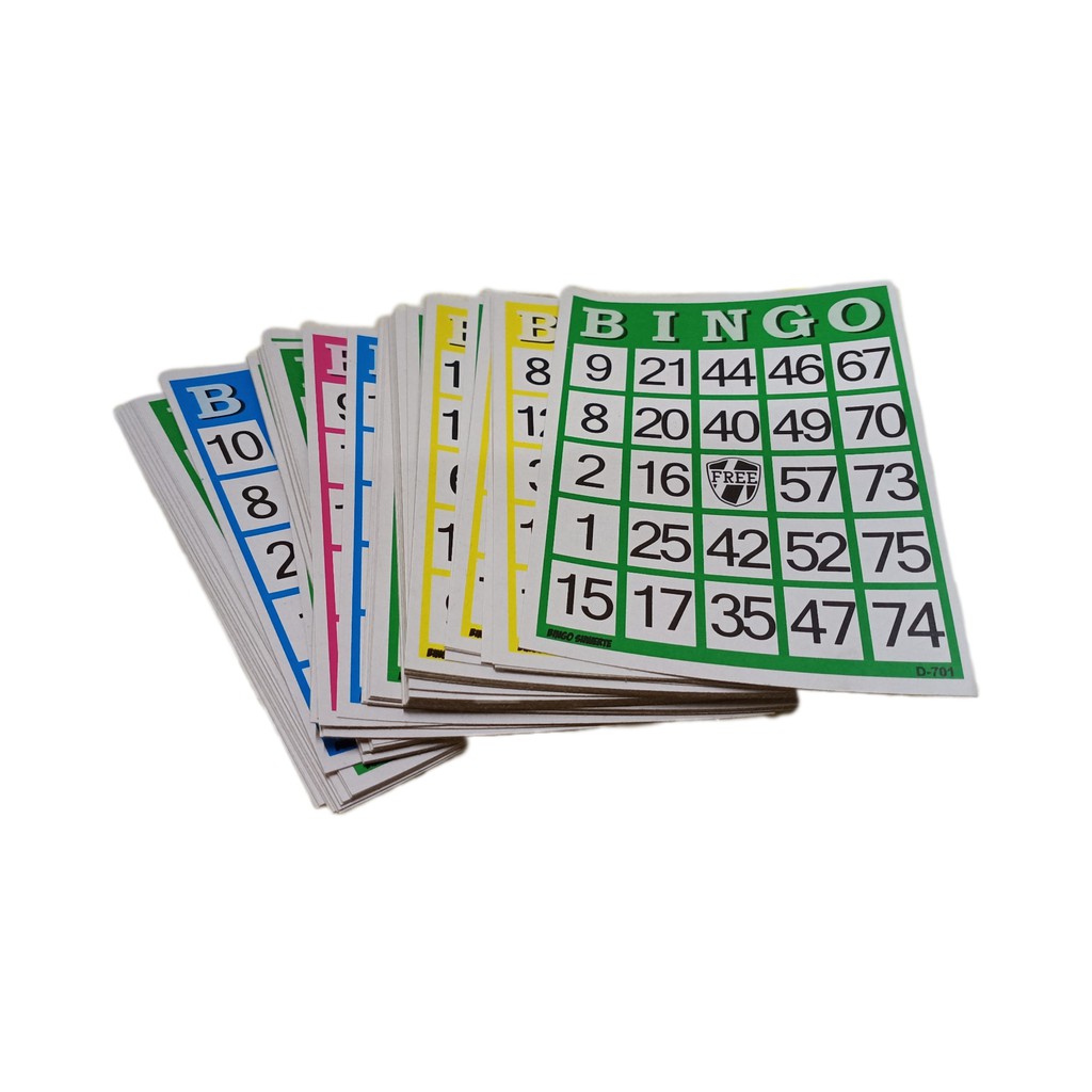 Bingo Cards 50s 100s SWERTE Shopee Philippines