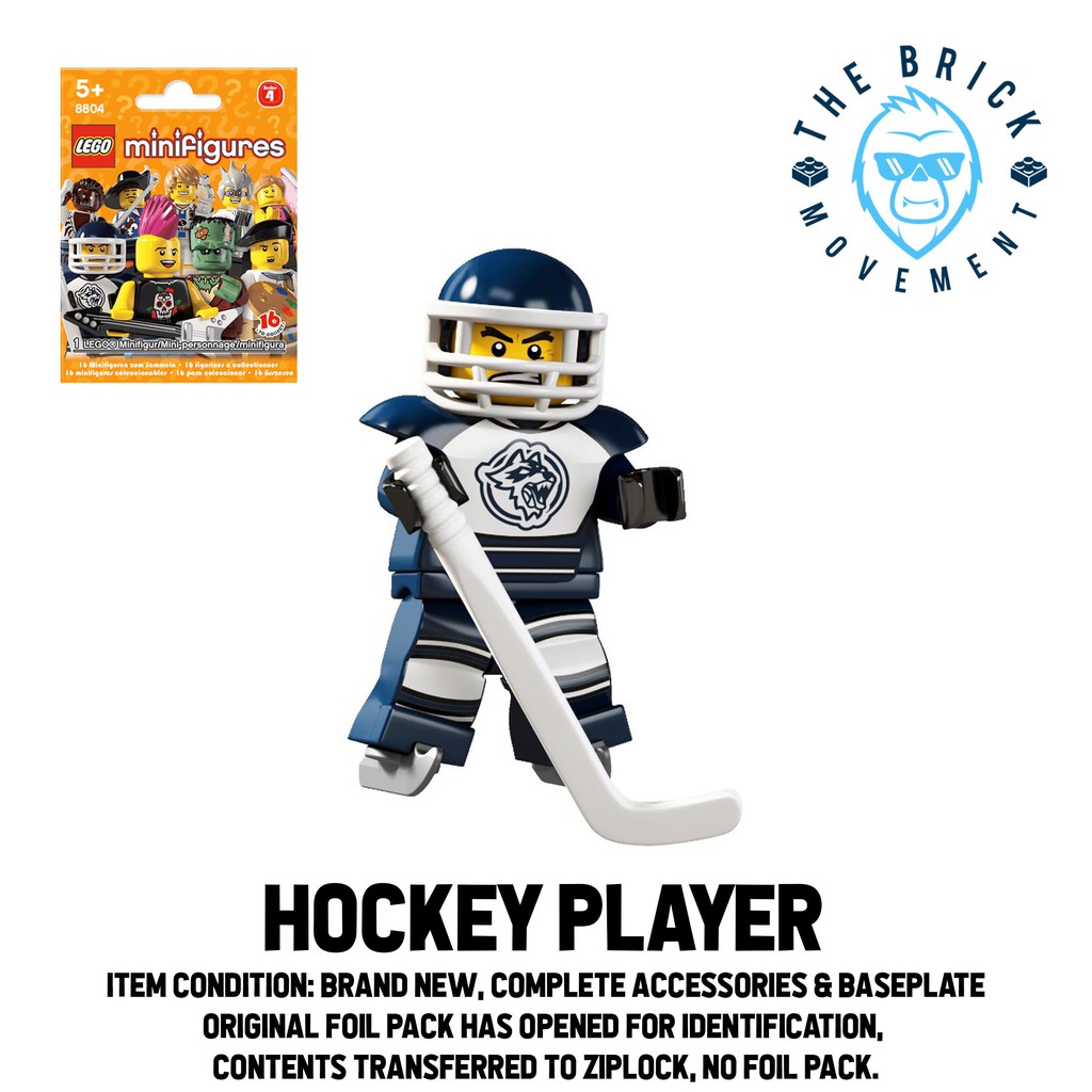 Lego best sale hockey player