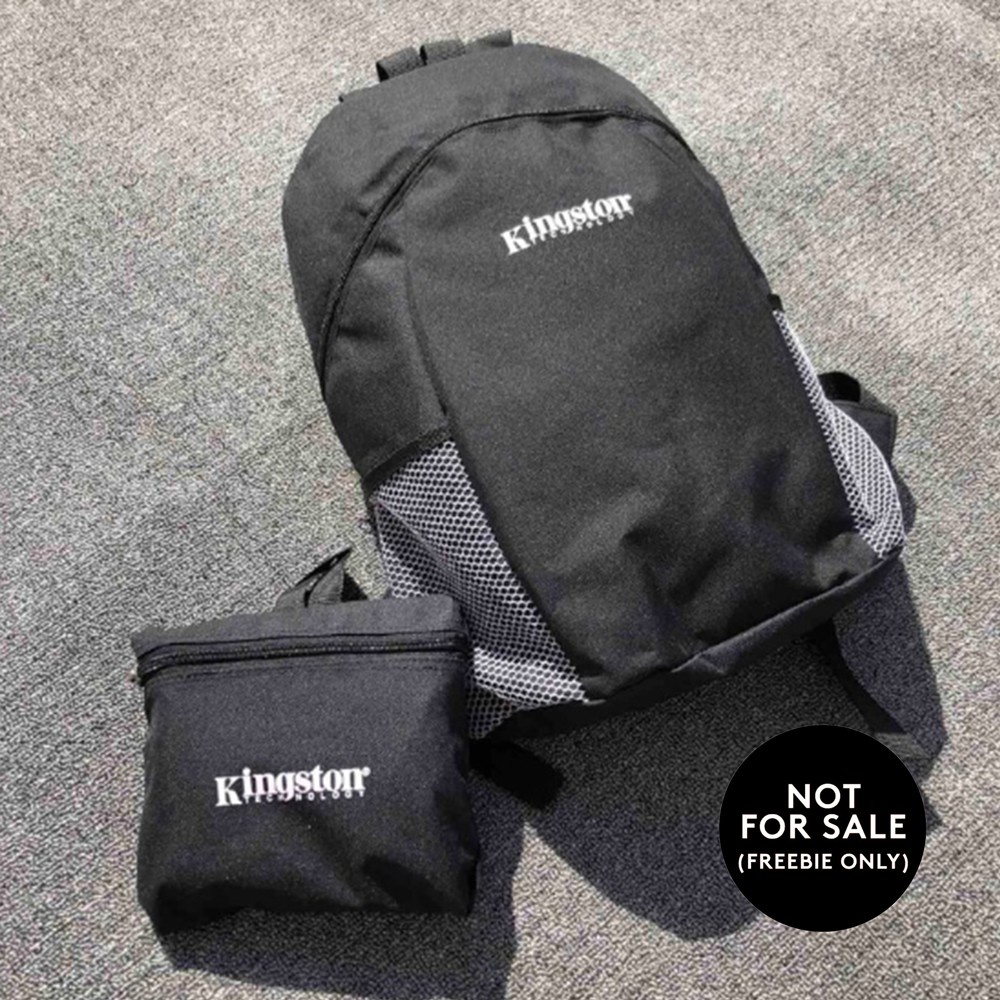 FREEBIE/NOT FOR SALE] Kingston Foldable Backpack