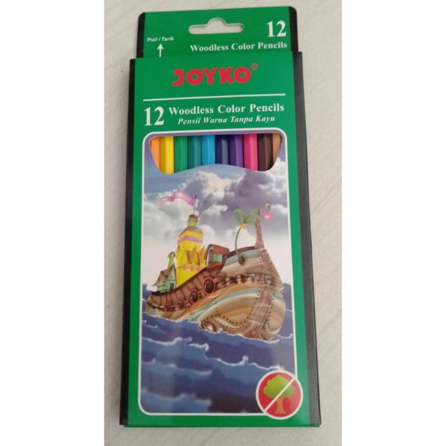Joyko colored pencils, 12 pcs | Shopee Philippines