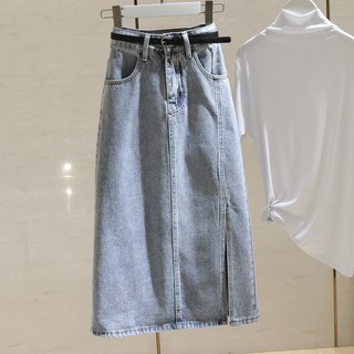 Club factory hot sale denim skirts