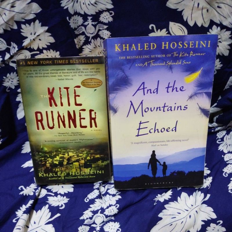 khaled hosseini The kite runner trade paperback And the Mountains Echoed a thousand splendid suns