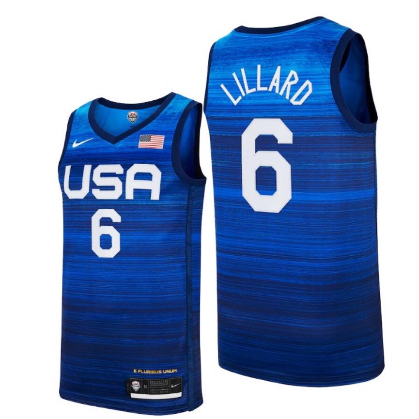 Lillard store usa jersey