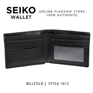 Seiko Wallet Genuine Leather Billfold 1612 Shopee Philippines