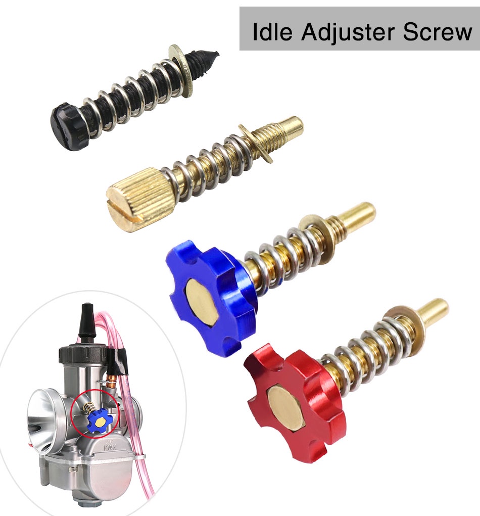 ZS Racing Motorcycle Carburetor Idle Speed Adjustment Screw For ...