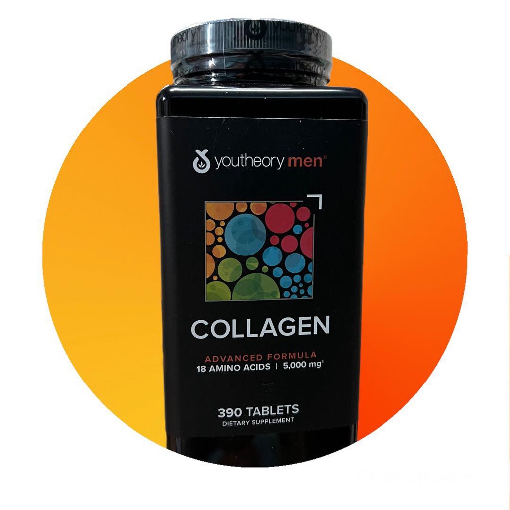 youtheory collagen Youtheory Mens Collagen Advanced Formula, 390