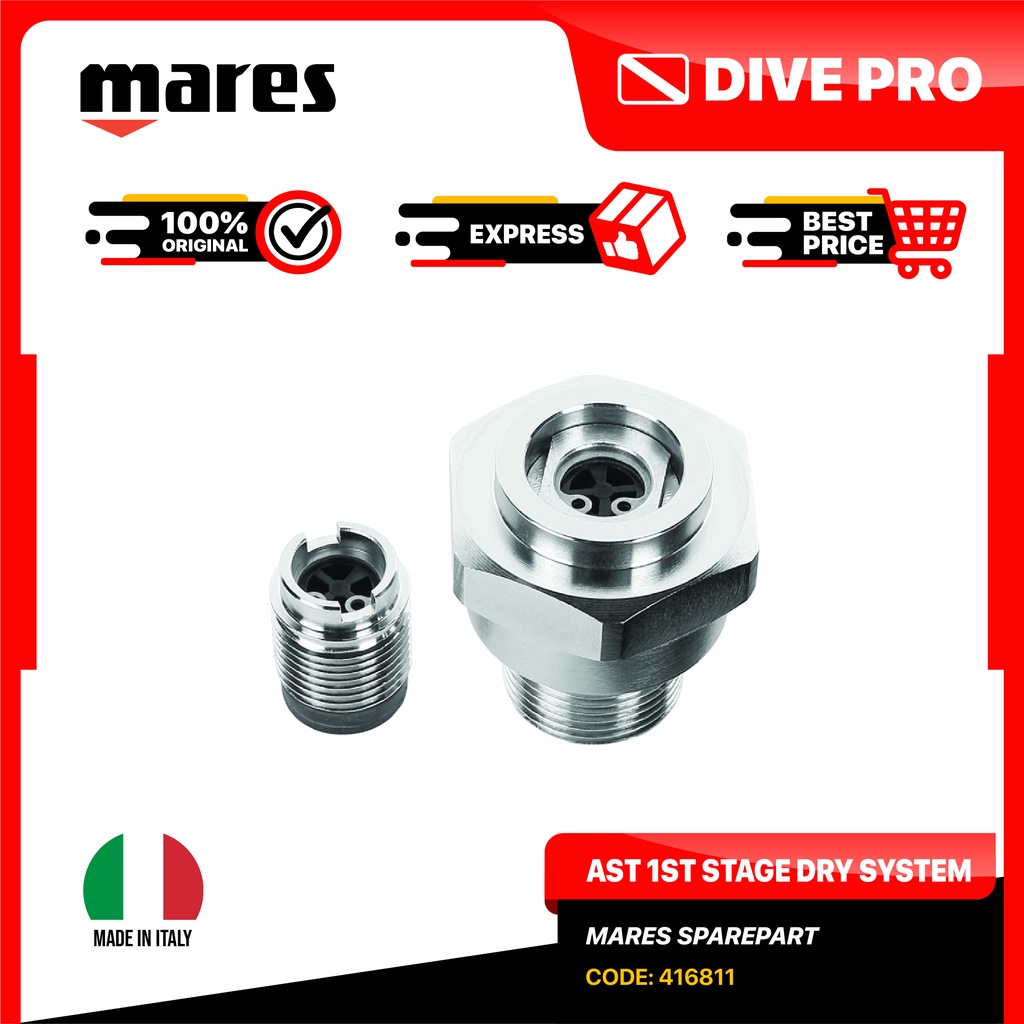 Sparepart MARES Cast 1ST STAGE DRY SYSTEM | Shopee Philippines